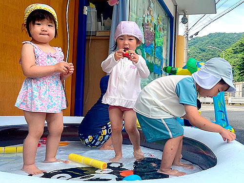 季節の行事・水遊び