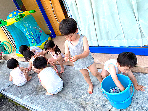 季節の行事・水遊び